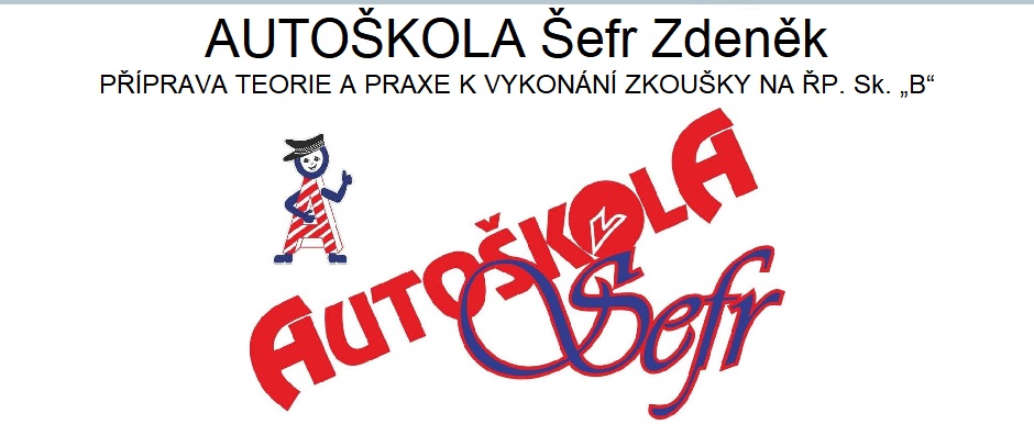 Autoškola - Šefr Zdeněk - Jablonec nad Nisou